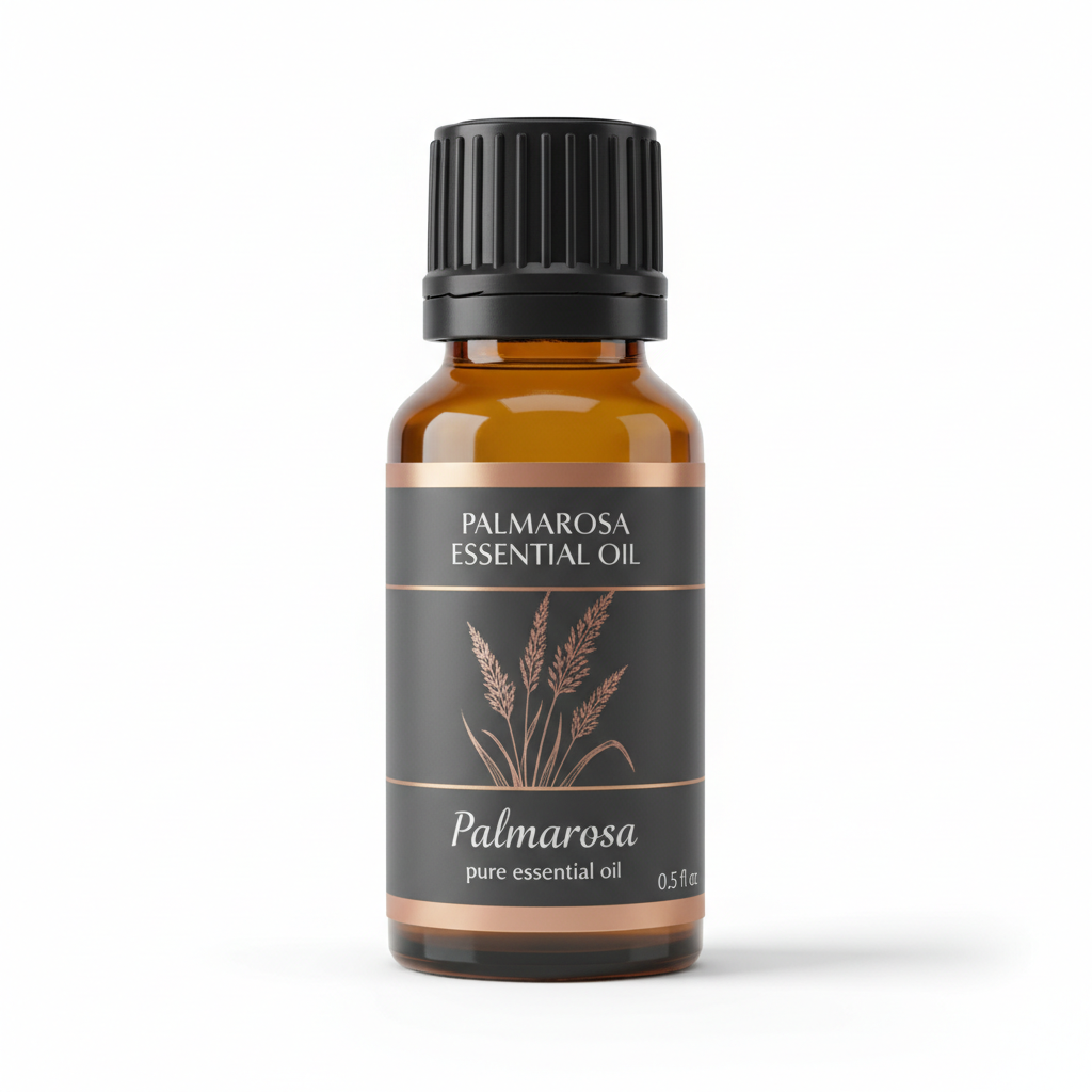Palmarosa Essential Oil 0.5 oz