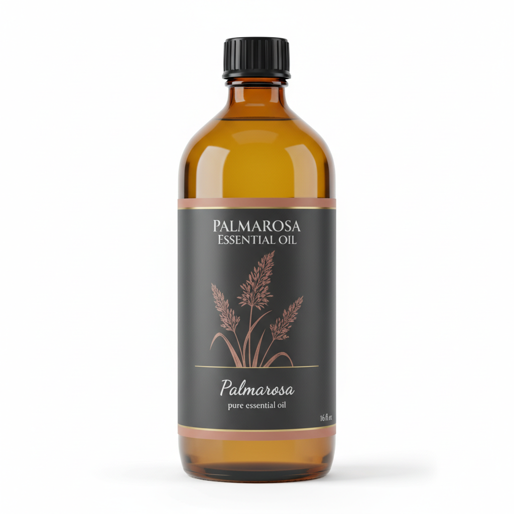 Palmarosa Essential Oil 16 oz